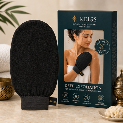 Keiss™ | Moroccan Exfoliating Scrub Glove